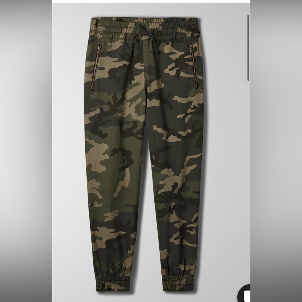 TNA Alix pants in dark grey XXS